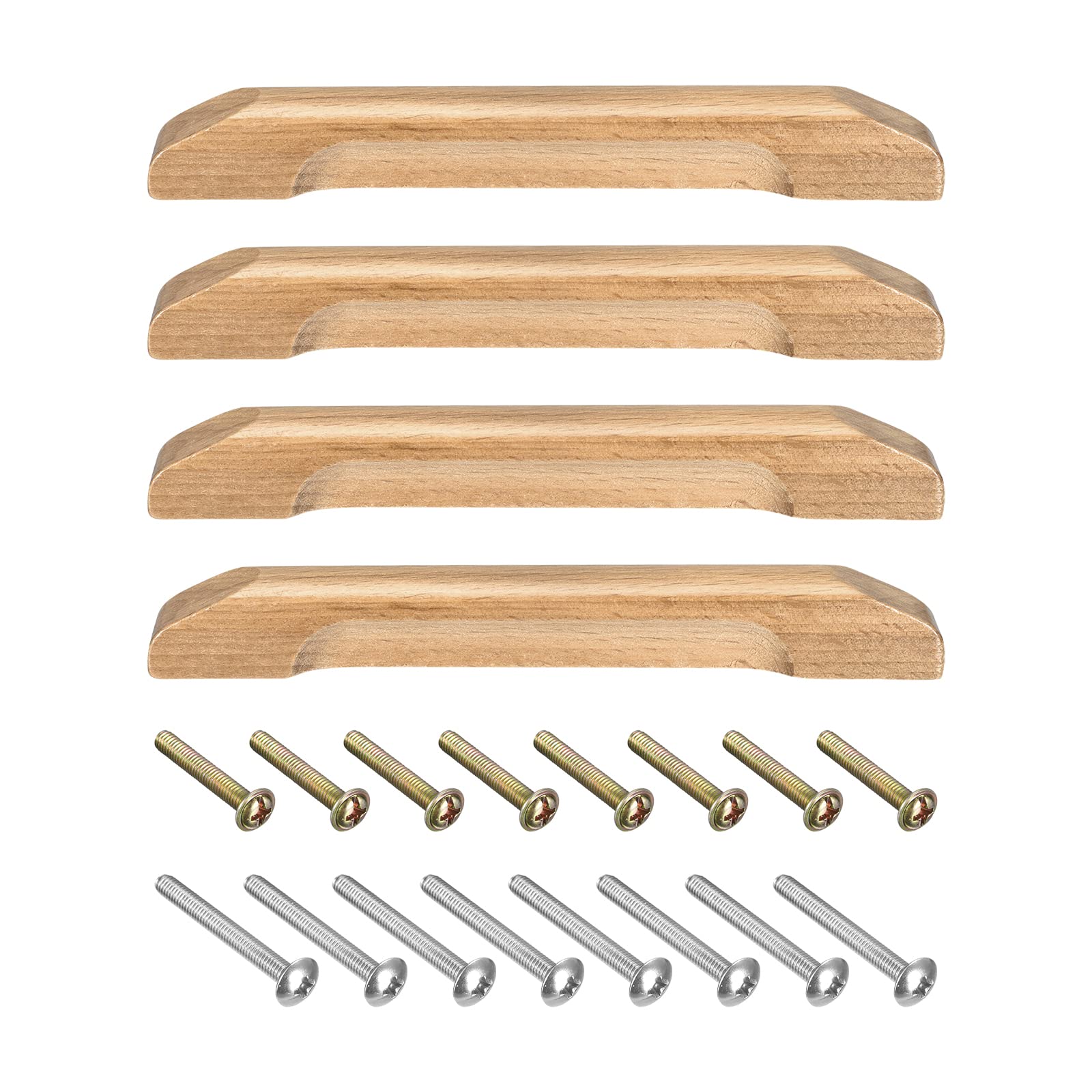 sourcing map Wood Drawer Pulls, Hole Distance Solid 4Pcs 5.04" 6.1"-image-9dec61d4-eda2-41a1-abd6-44c3811f79e5-63186