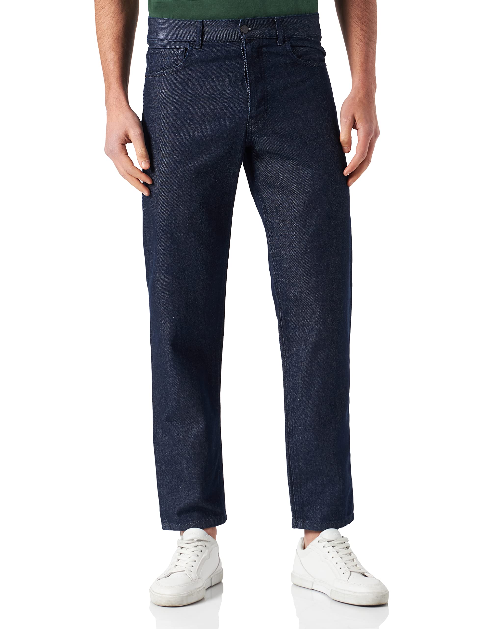Men's Denim Shorts Casual Fit - Dark Blue Denim 30-image-cdd43ac9-b267-4c5c-9df2-fcf9c20c834a-115892