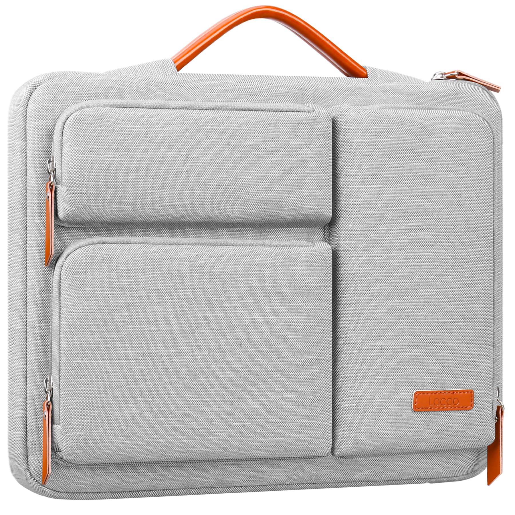 360° Protective Laptop Sleeve for MacBook Air/Pro 13-14 inch, Grey - Stylish & Durable Computer Bag-image-d684af38-0cf9-4521-9298-cc5ade740e2d-79337