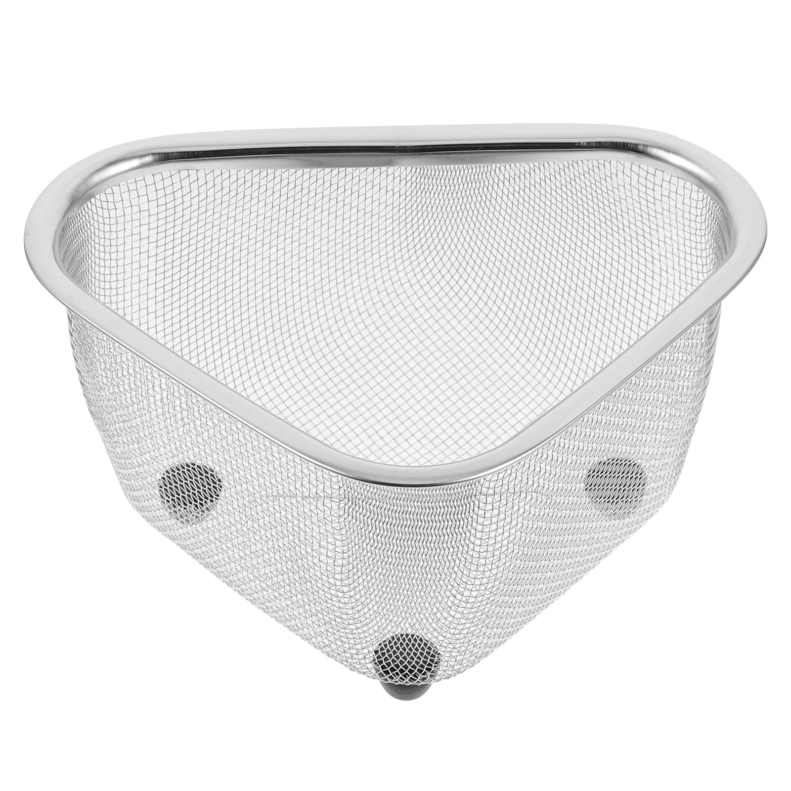 TOPBATHY Triangle Sink Strainer Basket, Fine Mesh Strainer Food-image-206621d2-d0da-4317-8295-a88adca8b1fc-59573