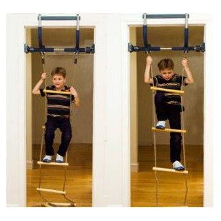 Gorilla Gym Deluxe Indoor Doorway Gym Playground Set For Kids