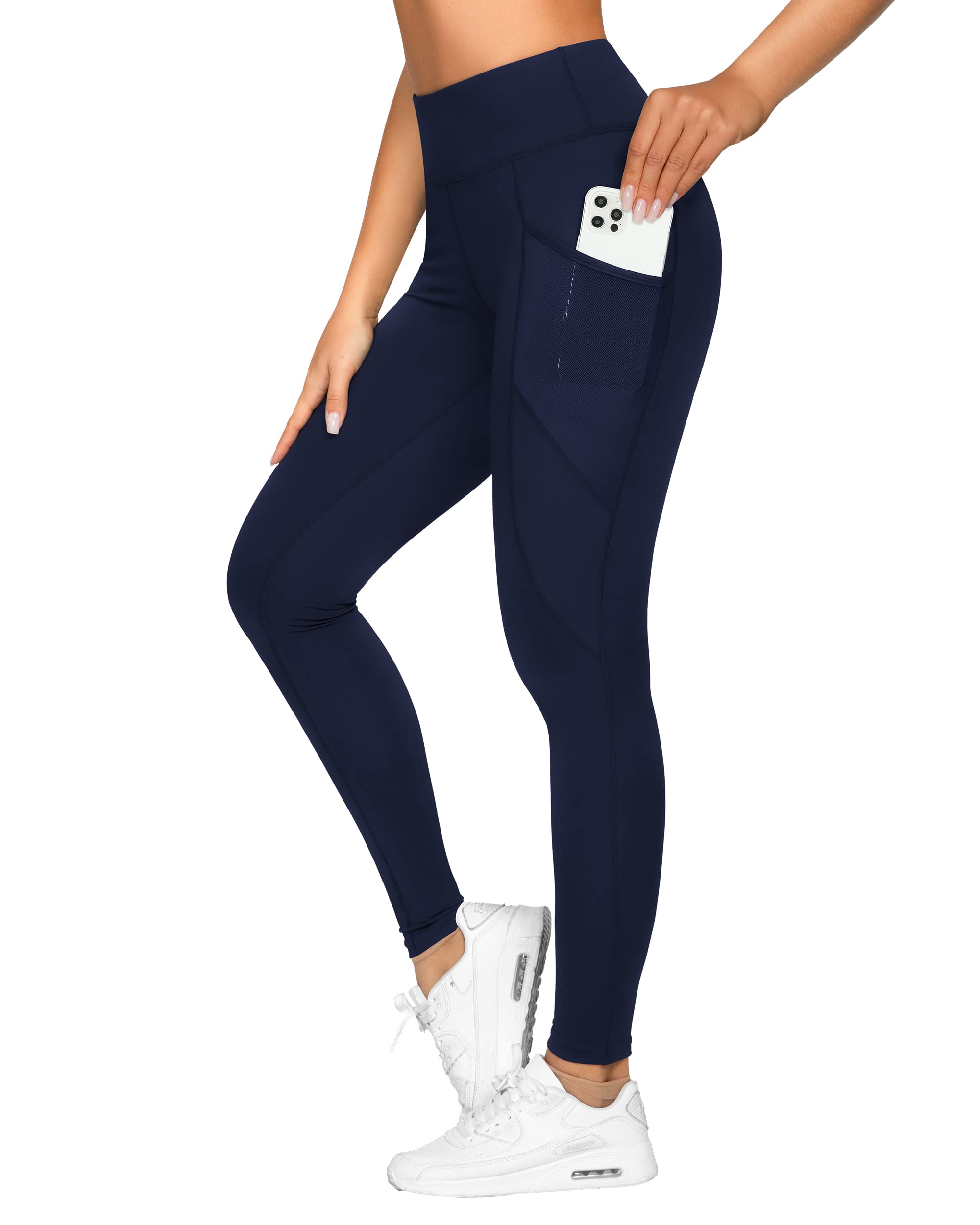Workout Leggings for Women - High-Rise QUEENIEKE 26" Blue X-Small)-image-c7def20a-a3d3-4b7d-a928-4b874e071464-56575