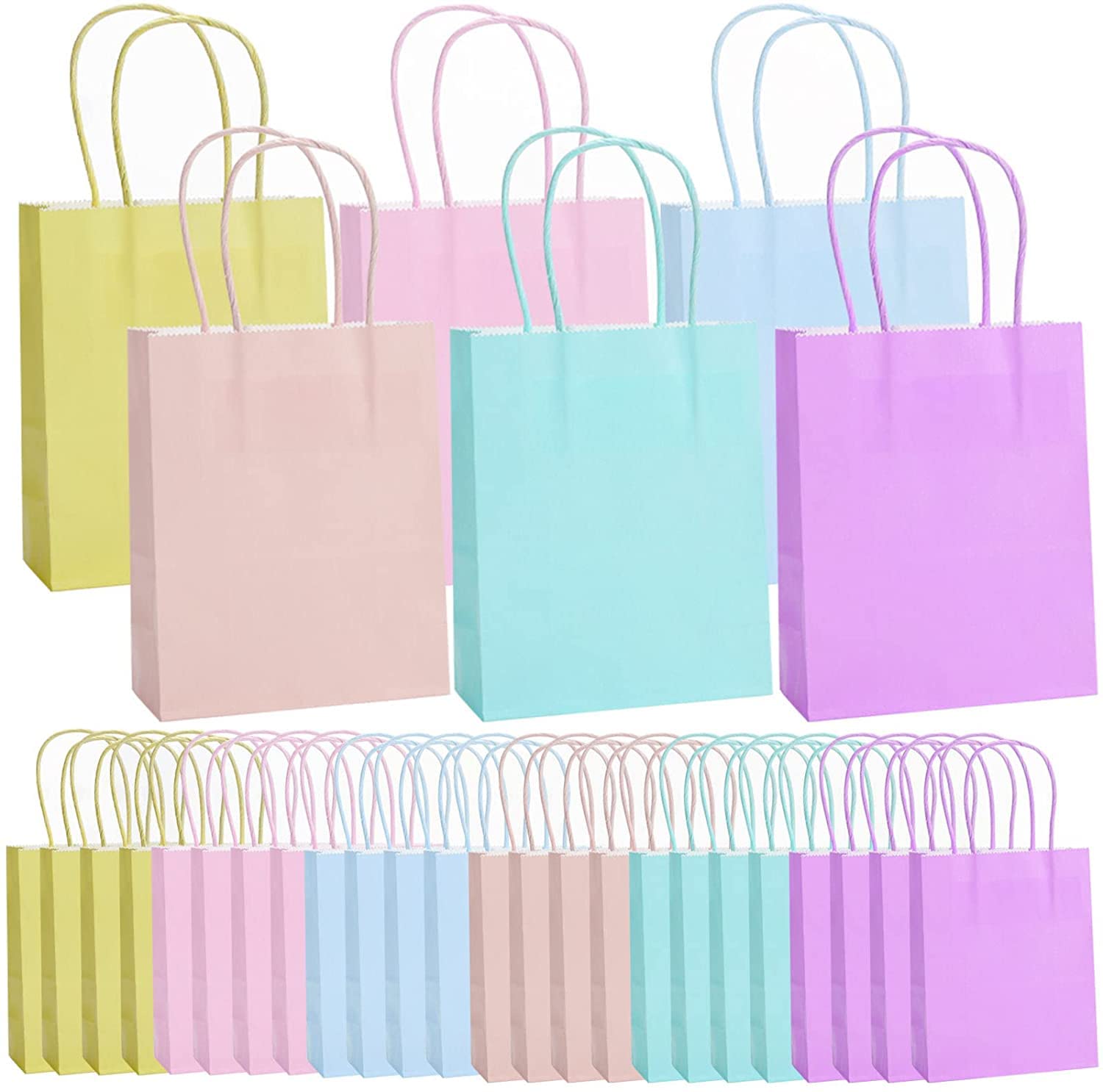 WAIZHIUA Party Paper Bags, Colour 30Pcs 6 Celebrations(21x11x27cm)-image-61512364-32f4-4f5e-8dc8-99764ed92e47-63828