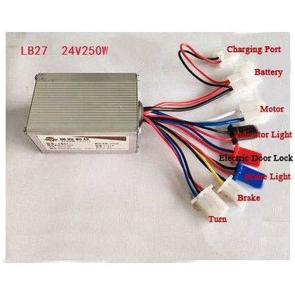 Kit Conversion Vélo électrique C-FUNN – 24V 250W, Pour Vélo 20-28 Pouces, Moteur Et Contrôleur Inclus