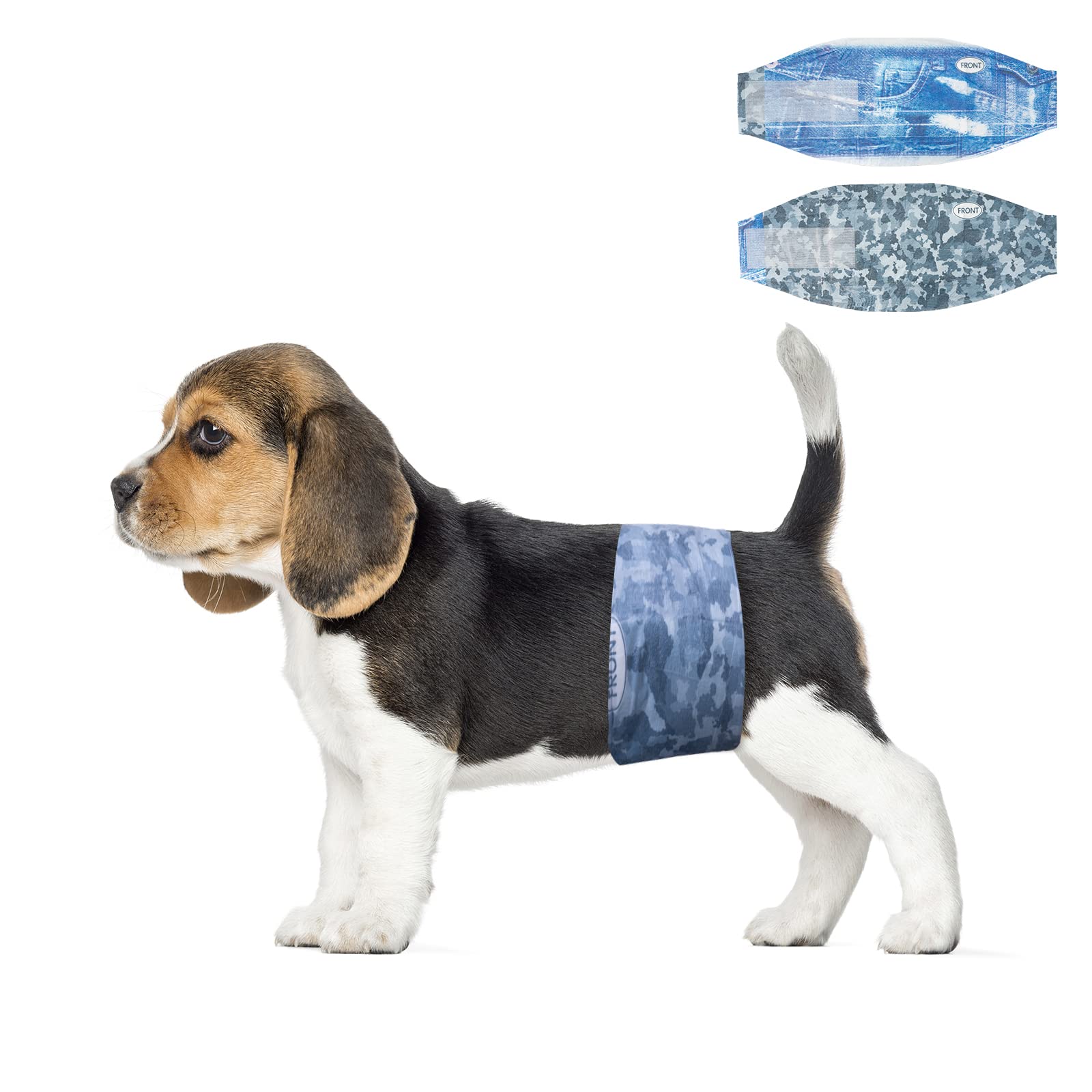 Super Absorbent Leak-proof Dono Dog Nappies - Male Belly Bands for Incontinence & Training, 48 Pack-image-73c2a1bc-d28b-41e0-a9a4-d566367328ed-72897