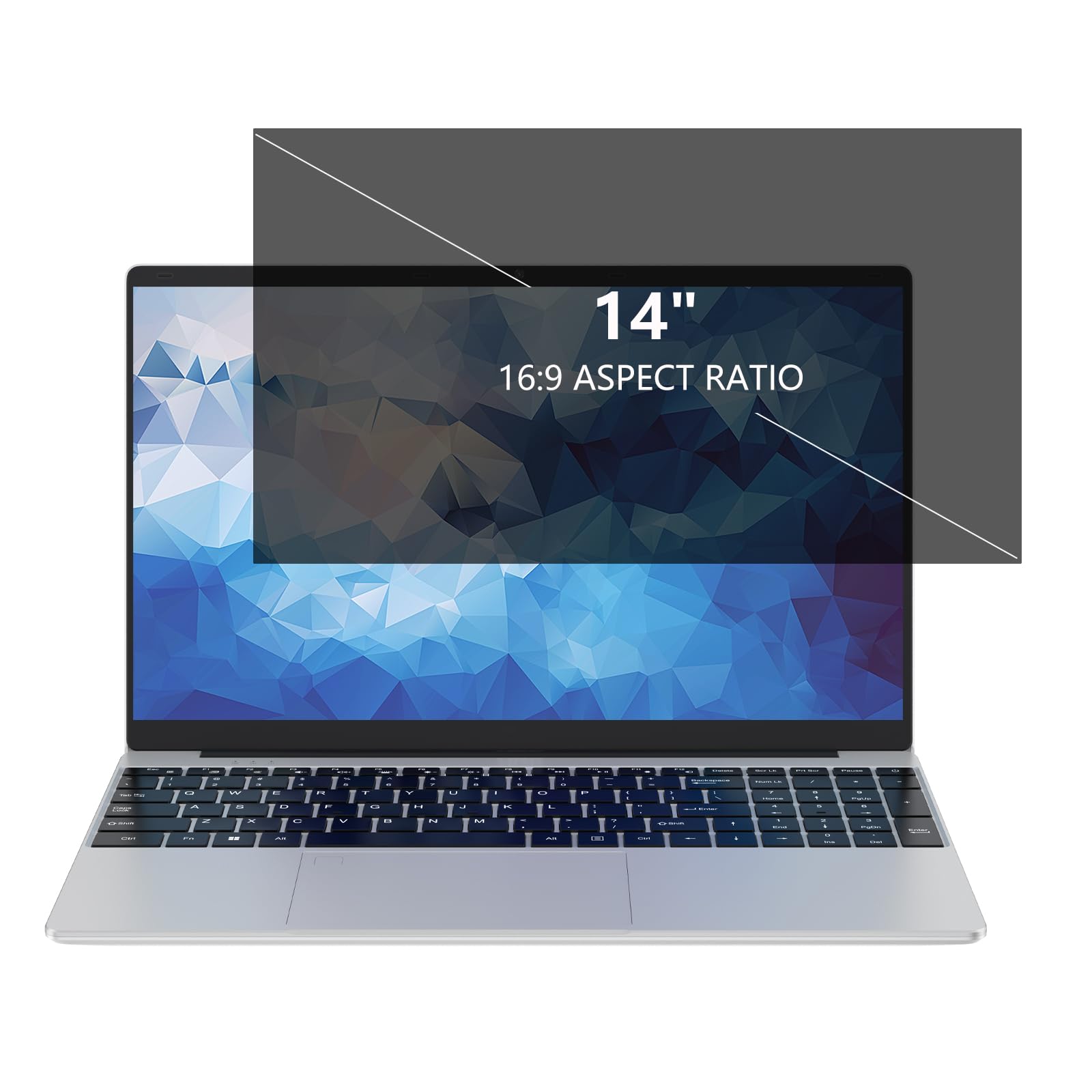 Laptop Privacy Screen Filter - Black 14" (16:9)-image-1ed12e7e-ee99-487e-9c48-1b52e778fe45-112428