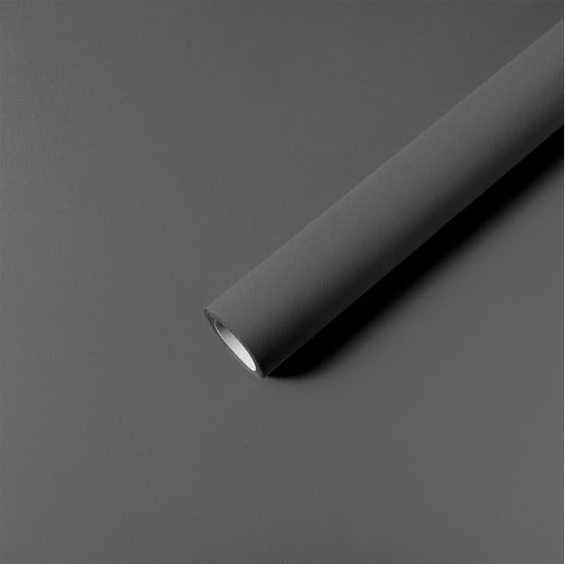 Grey Vinyl Self-Adhesive Wallpaper 60cm x 500cm - Easy DIY Home Décor for Kitchen & Furniture-image-da9cc672-900f-48bf-ac76-9406720821d8-77670
