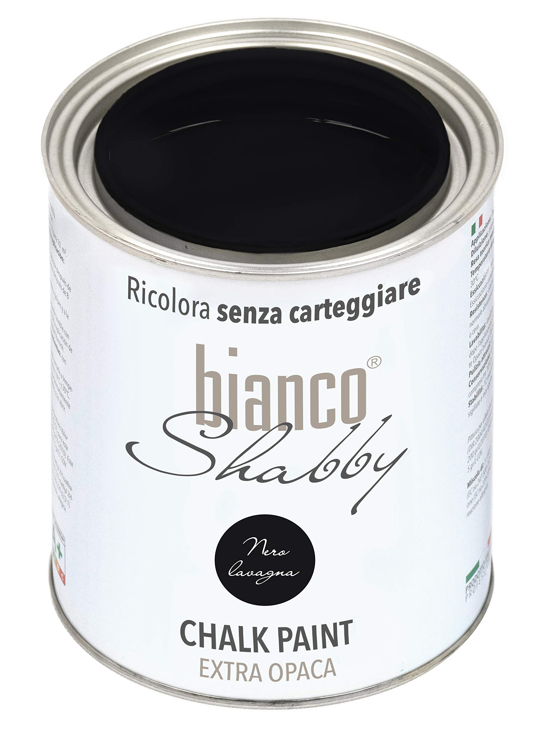 bianco Shabby® Nero Lavagna (Chalkboard Water-Based Black) Extra (1-image-a3f7b02a-397c-4d76-afac-1b34cf13f568-47342