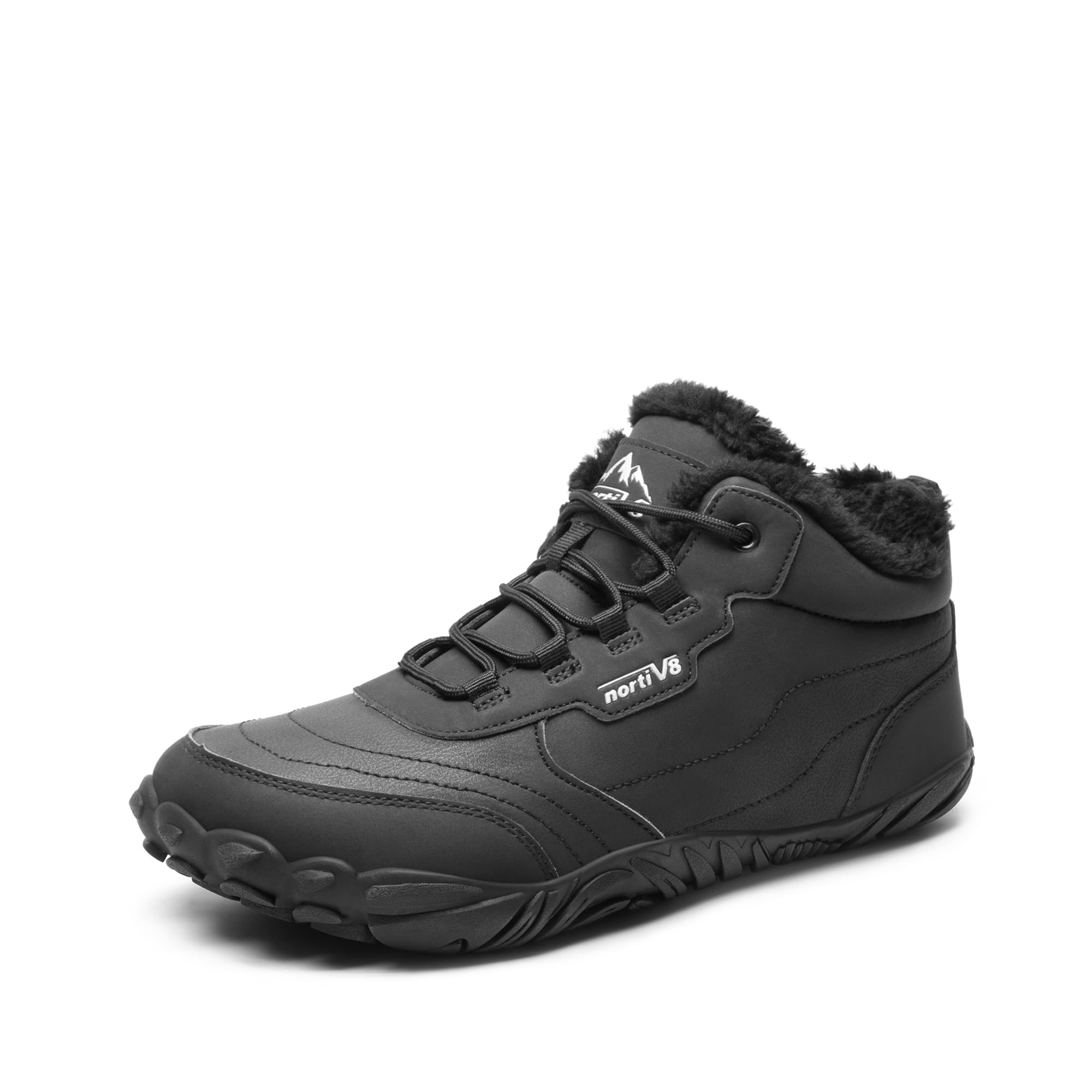 Men's Winter Snow Boots Waterproof - Black UK 9-image-b6c55b7d-7e06-44f9-baab-0a852397ec34-103406