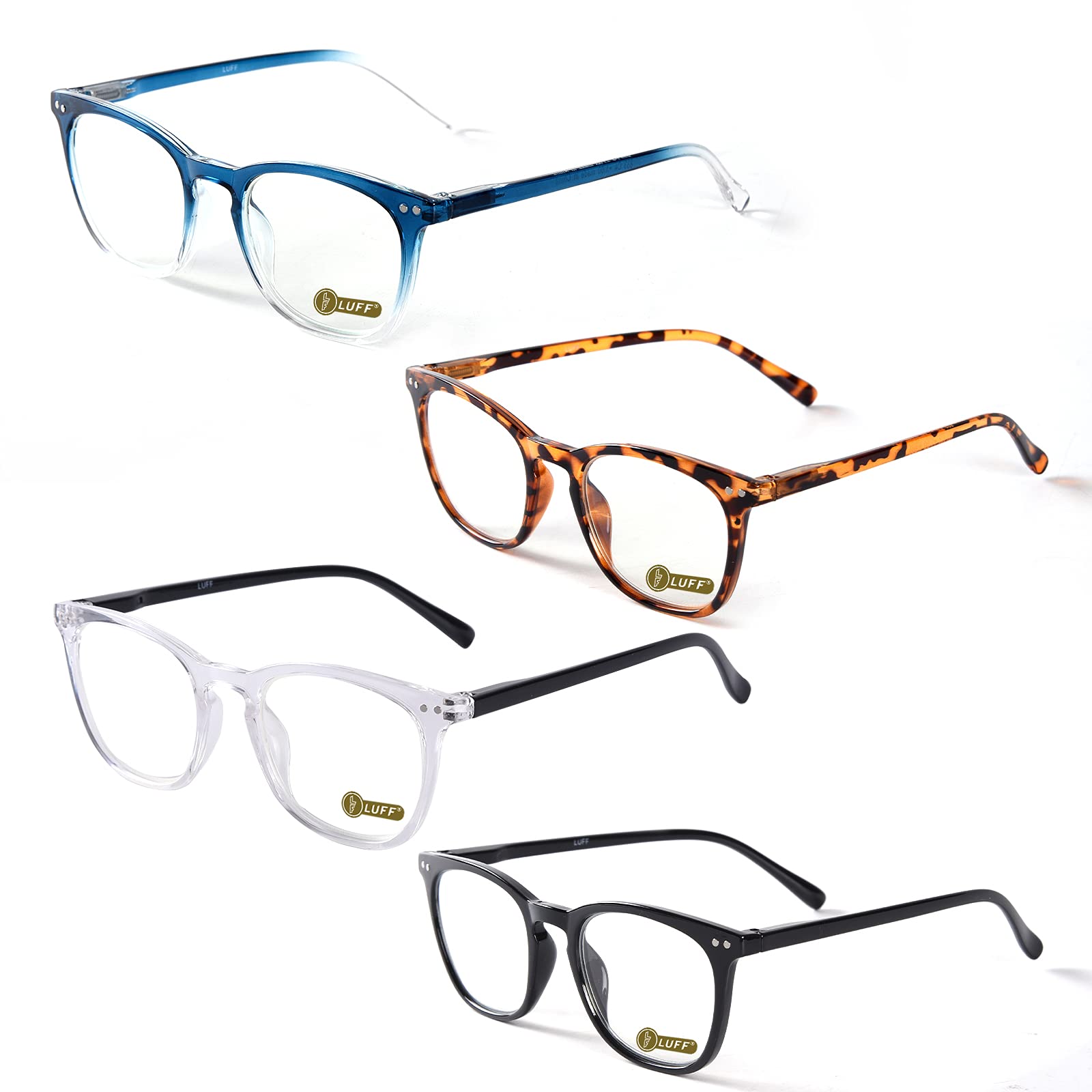 Blue Light Reading Glasses Anti Eyestrain - 33-Mix Colour 0.0x-image-53f5327a-d051-47ed-931c-ee7cca55491d-113835