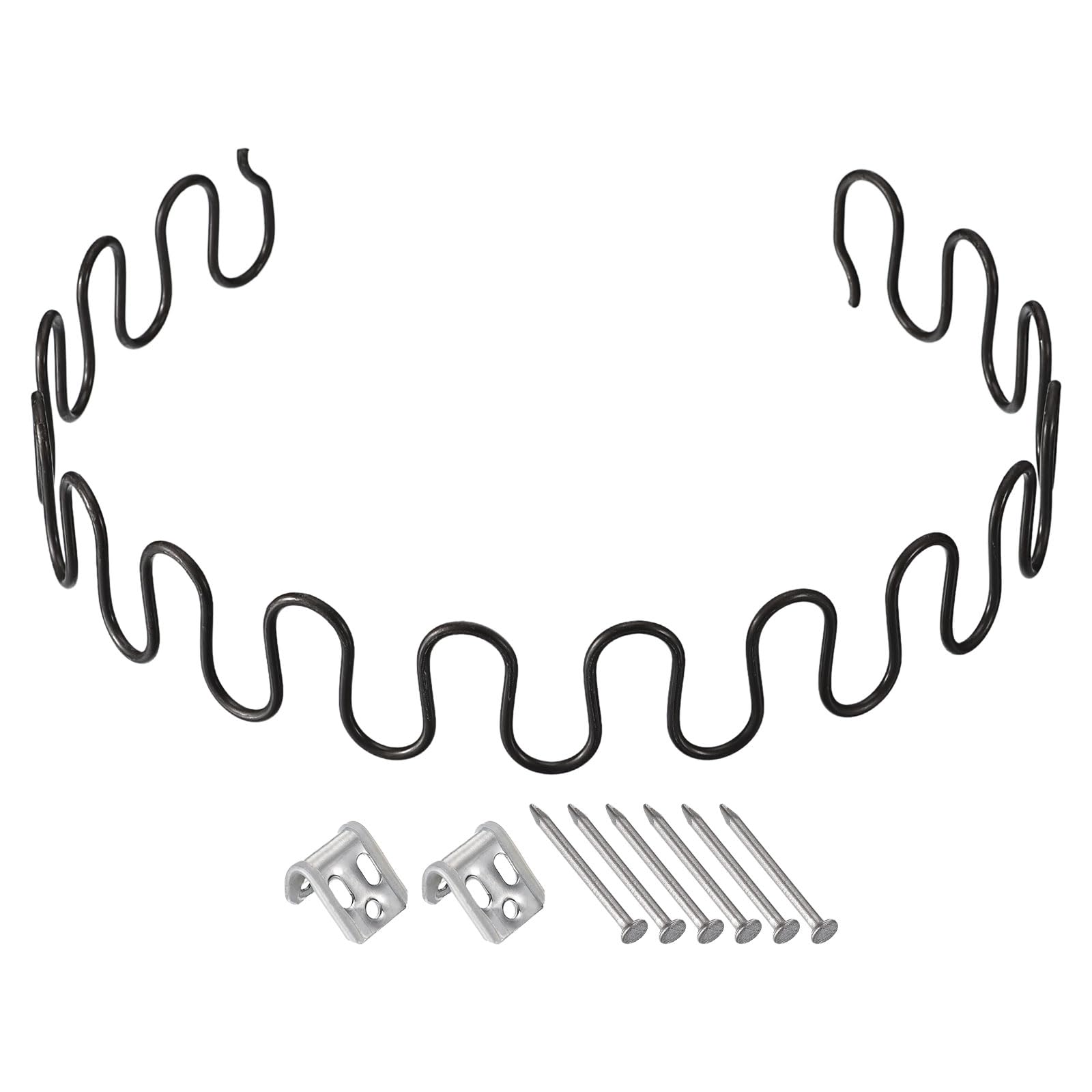 sourcing map Inch Sofa Spring Replacement with Clips 27.6 Fixing Black-image-738e2838-061f-4ff9-baec-f52ae57d95cb-62040