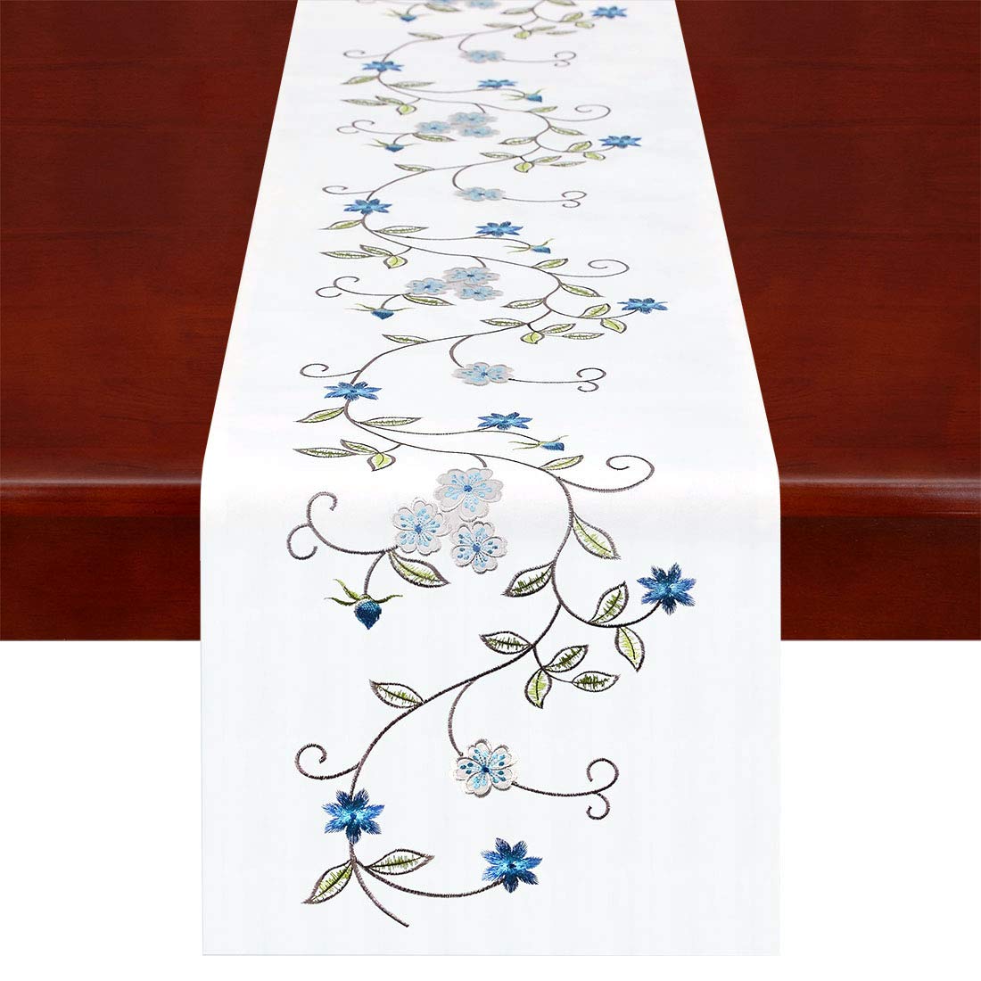 Simhomsen Double Thickness Rustic Floral Embroidered (Blue, 14 53-image-754a4d01-c2e9-41e7-b2ff-52a06758f5a8-56955