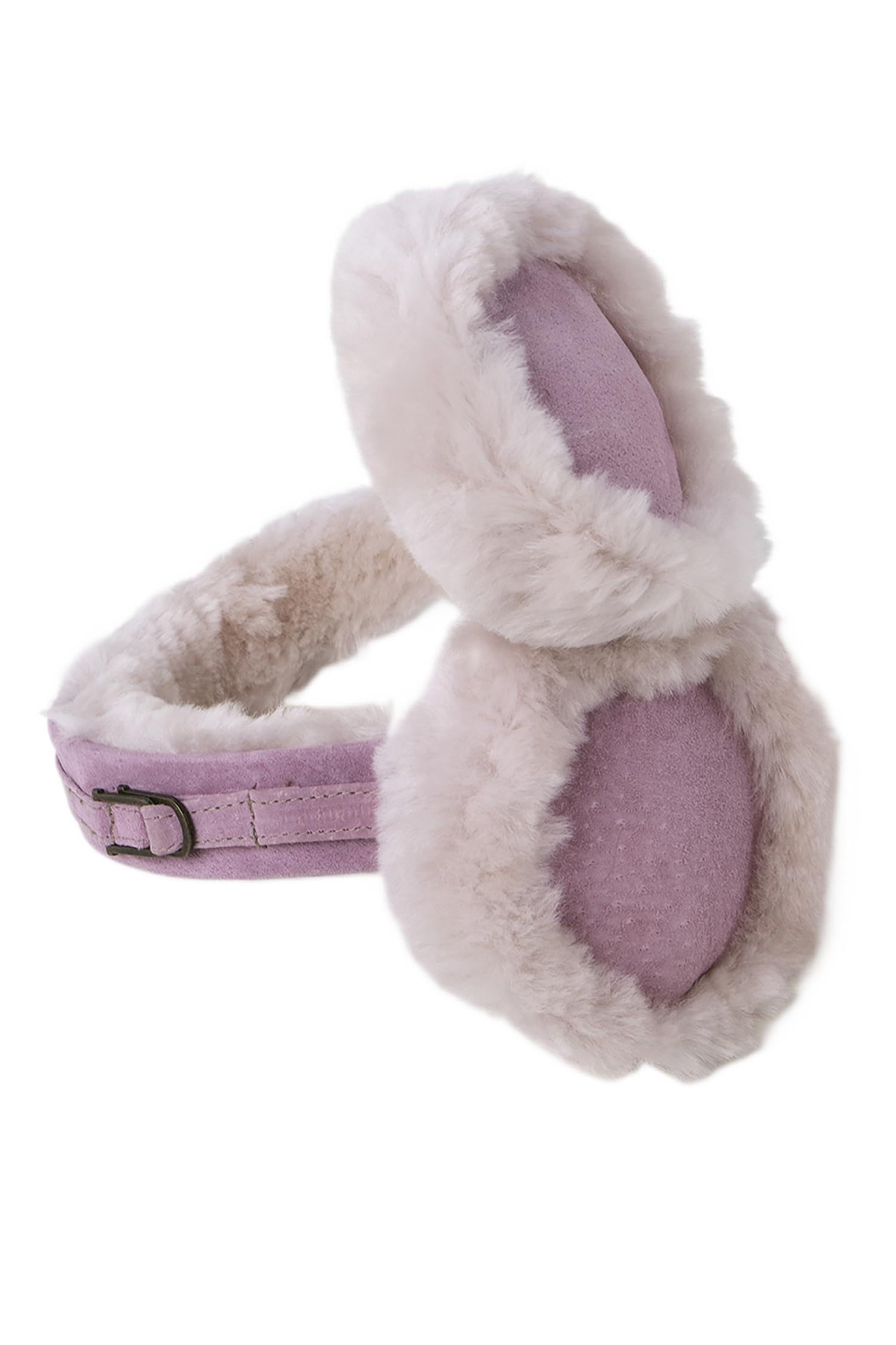 Sheepskin Earmuffs Warm Ear Warmers - Pink Adults-image-242fb134-78ba-43d0-ae90-8db411a6a3b3-111977