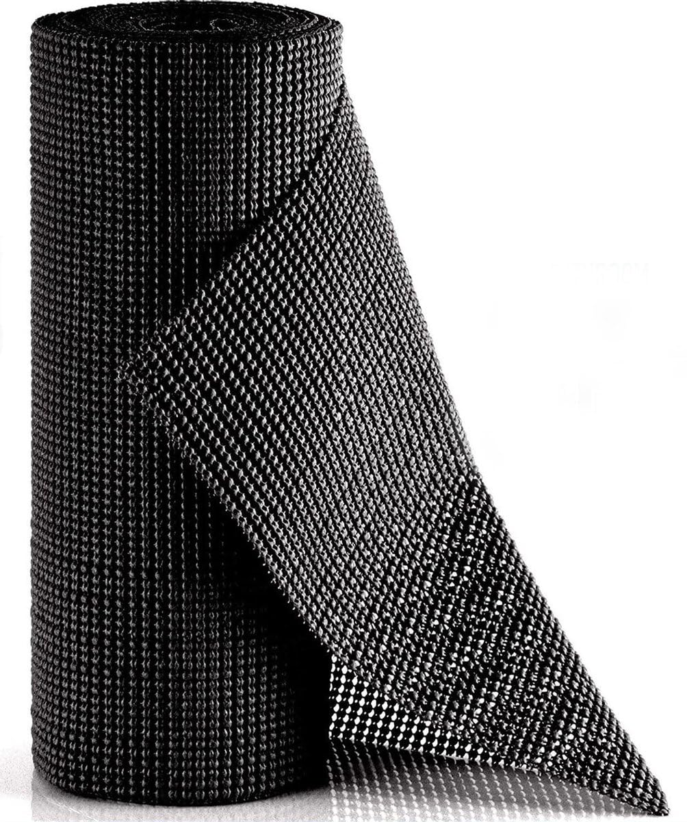 Shelf Liners, Multipurpose Anti Slip Swilix 197” x 12” (Black)-image-f1f35a2b-7781-42f9-8866-a37f367ae76d-59426