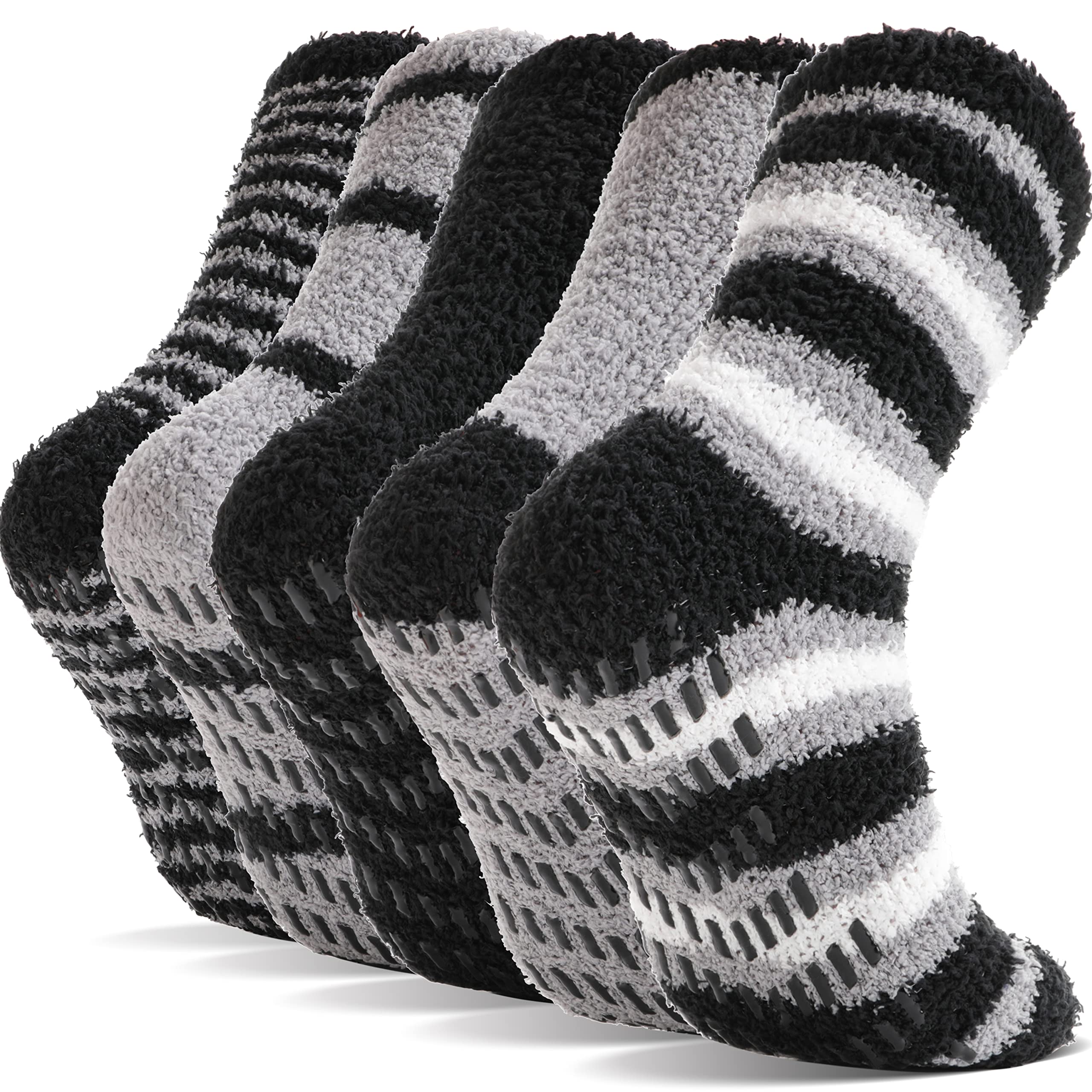 PROETRADE Fluffy Slipper Socks for Women Men Non Slip/Anti Stocking-image-e4c19167-87b0-4140-8c94-9c16a4889e6c-56421