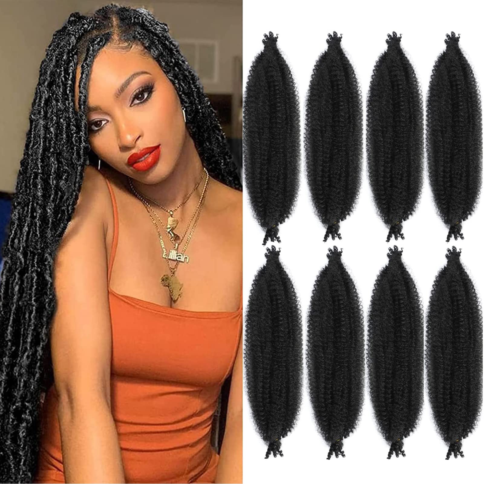 Springy Afro Twist Braiding Hair - 1B 24 Inch-image-a4e5433e-23d4-4e29-830a-2d4c205ce31c-114556