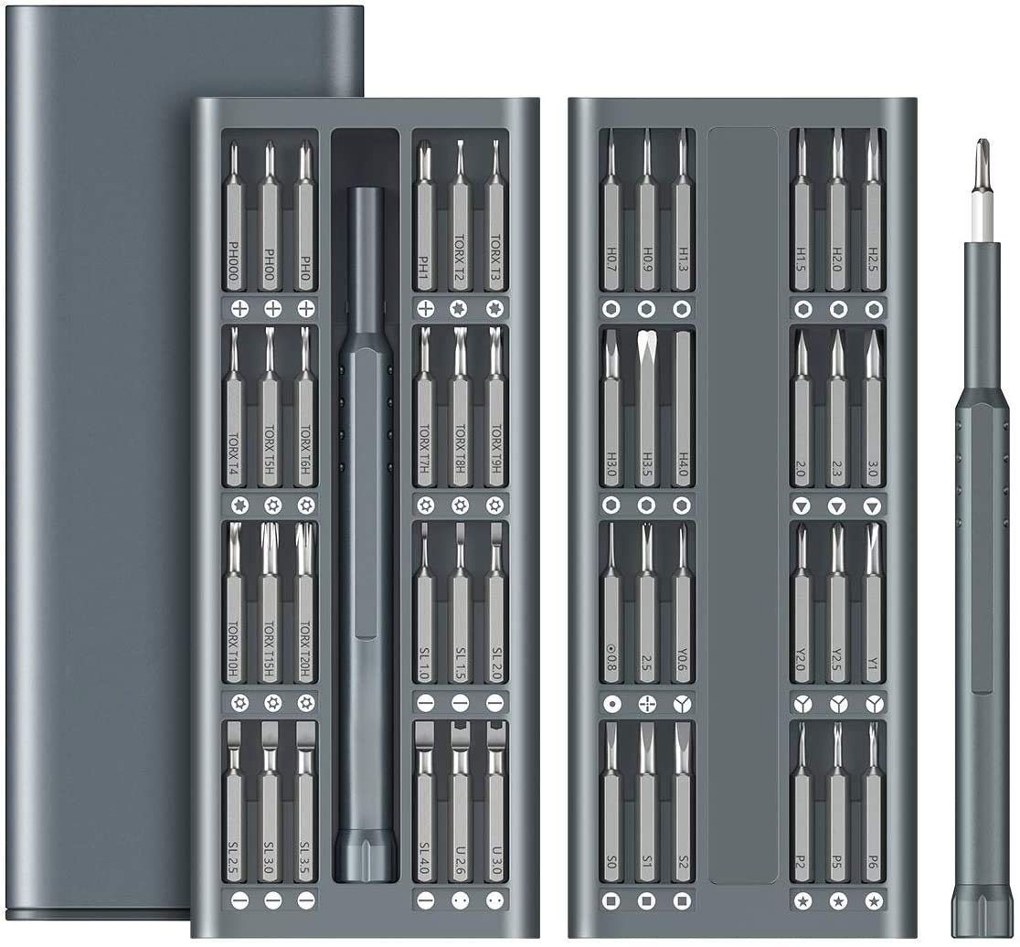 Precision Screwdriver Set, in Electronics Repair Tool Kit, 49 1 S2-image-c50546c4-52aa-4e54-be83-61e68d380834-54219