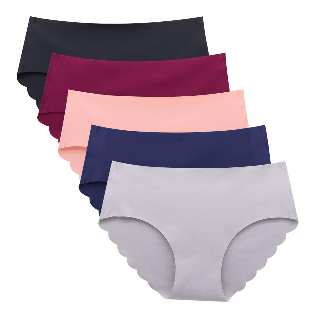 Women's Seamless Underwear Pack of 5 - Multi S-image-082f34a4-f226-4890-acd7-2287a75a57d6-110156