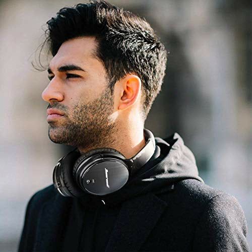 FITFORT Active Noise Cancelling Headphones Bluetooth