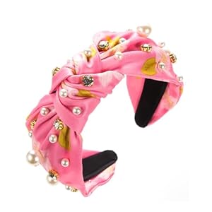 Pink Velvet Padded Rhinestone Headband - Stylish Non-Slip Bling-image-96d1657e-a2dd-484a-80a2-53f9c45d7ea0-56949