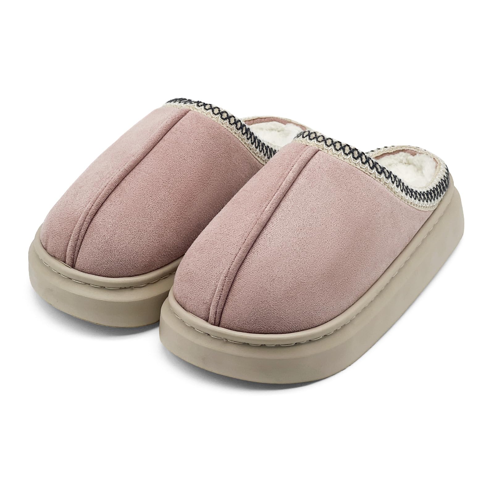 Women's Platform Slippers - Pink UK 5-image-447da928-9219-4151-add0-c4bc951af87f-94055