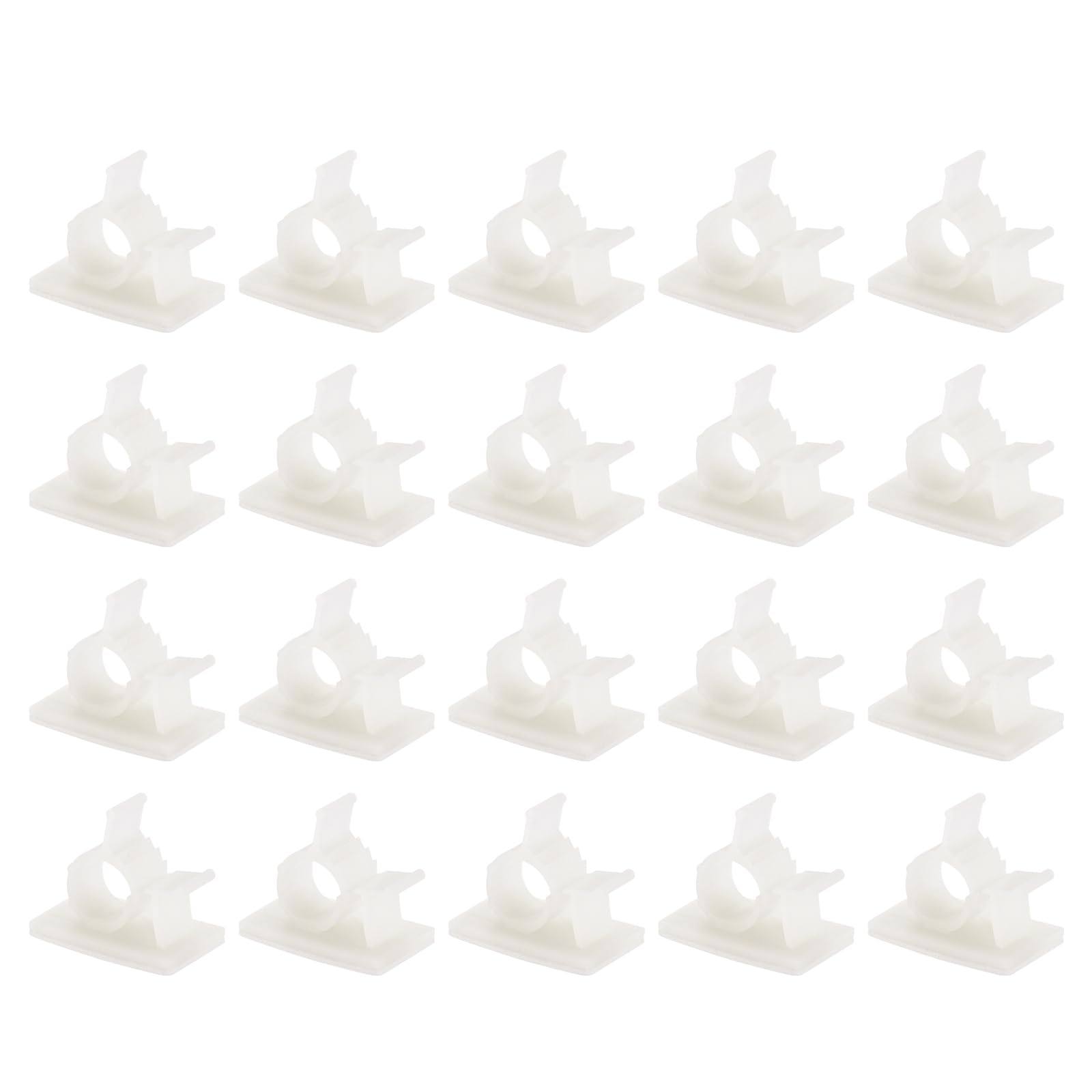 Adjustable Cable Clips, Self-Adhesive Cable uxcell 20Pcs 10-13mm White-image-590a83a0-1ee0-4b3a-9fcc-0621dd4c6a33-62050