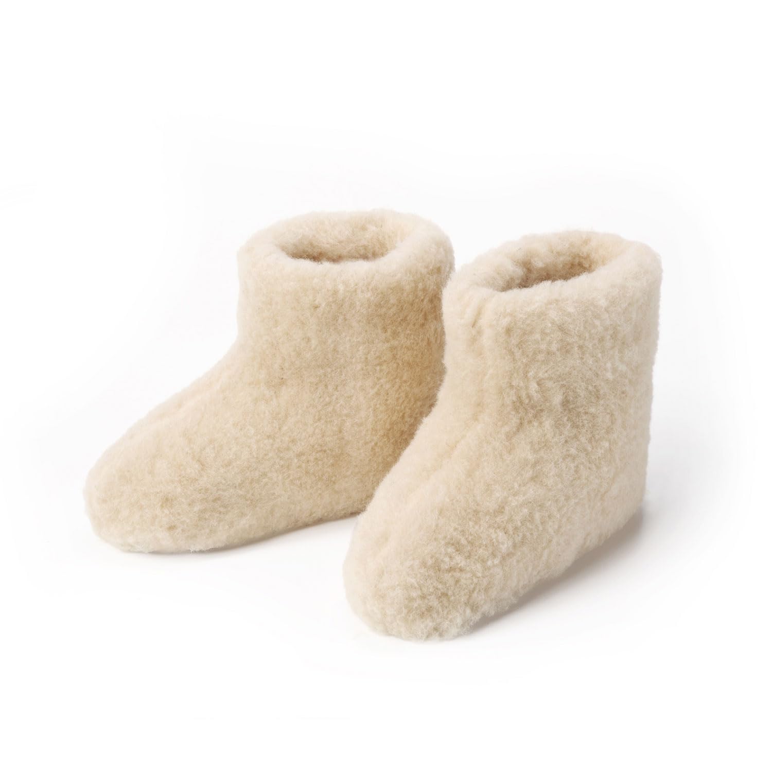 Merino Wool Slippers - White UK 3-image-79a7fd75-2cde-4cc8-8206-2fdef5559ce9-111585