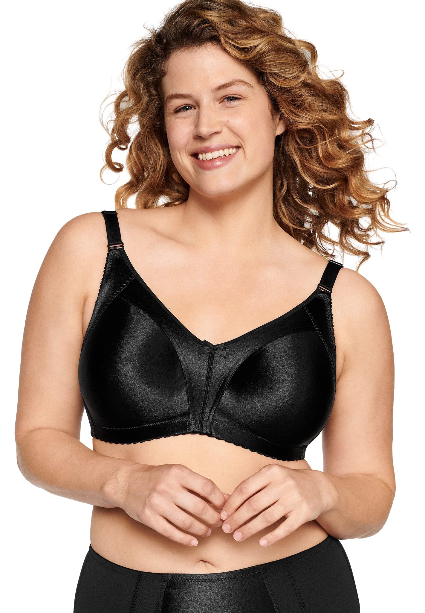 Women's Wireless Minimizer Bra - Black 42B-image-fd1a6fa8-194e-4632-931e-25cd1f718215-104422
