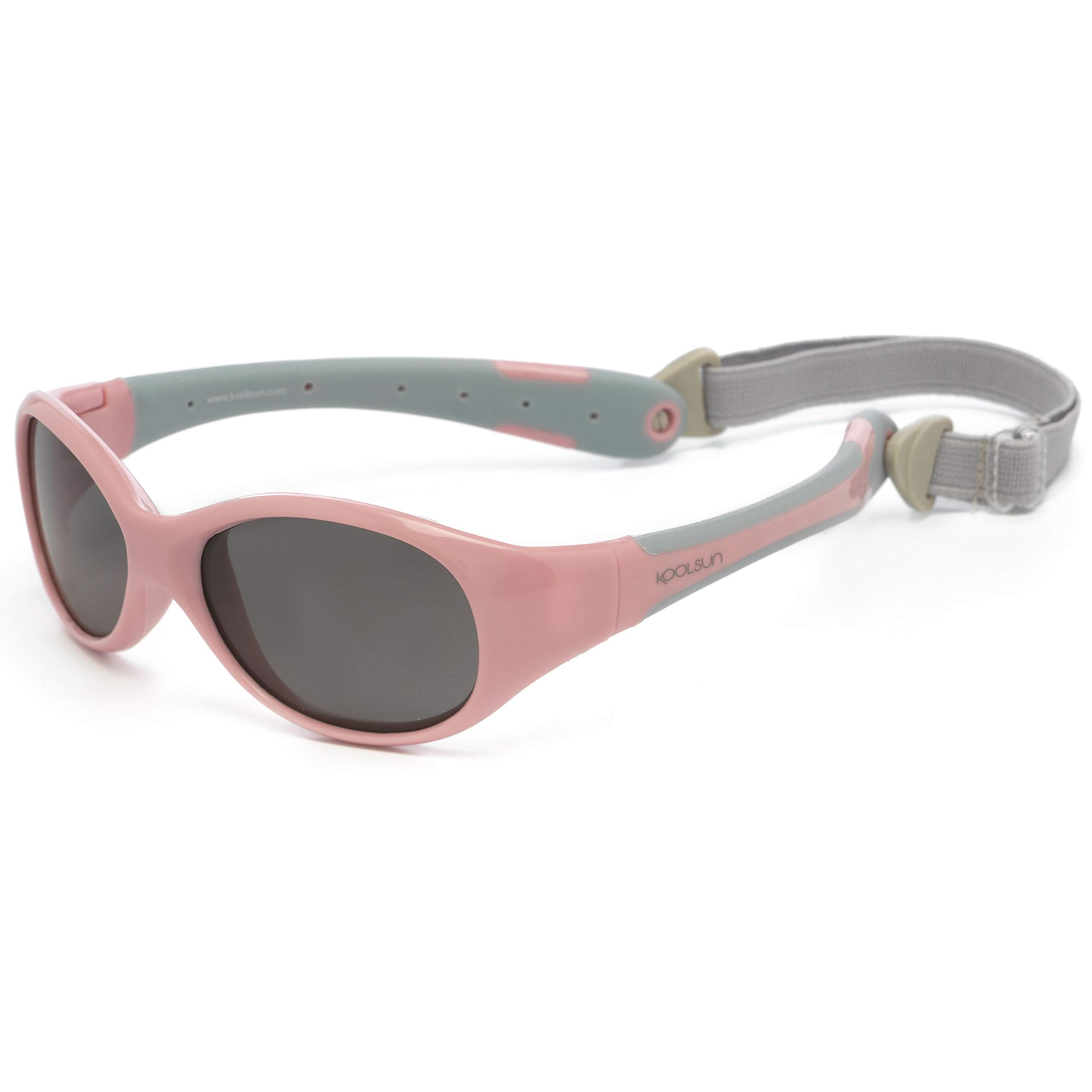 Kids UV400 Sunglasses Flexible Frame - Cameo Pink Grey 0-3Y-image-ec0aefd2-1b08-43ec-86ff-763f9d8dd780-110811