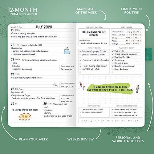 Daily Growth Planner (4 Weken) - Sneller je doelen behalen - Planner Daily Growth Planner (4 Weken) - Sneller je doelen behalen - Planner
