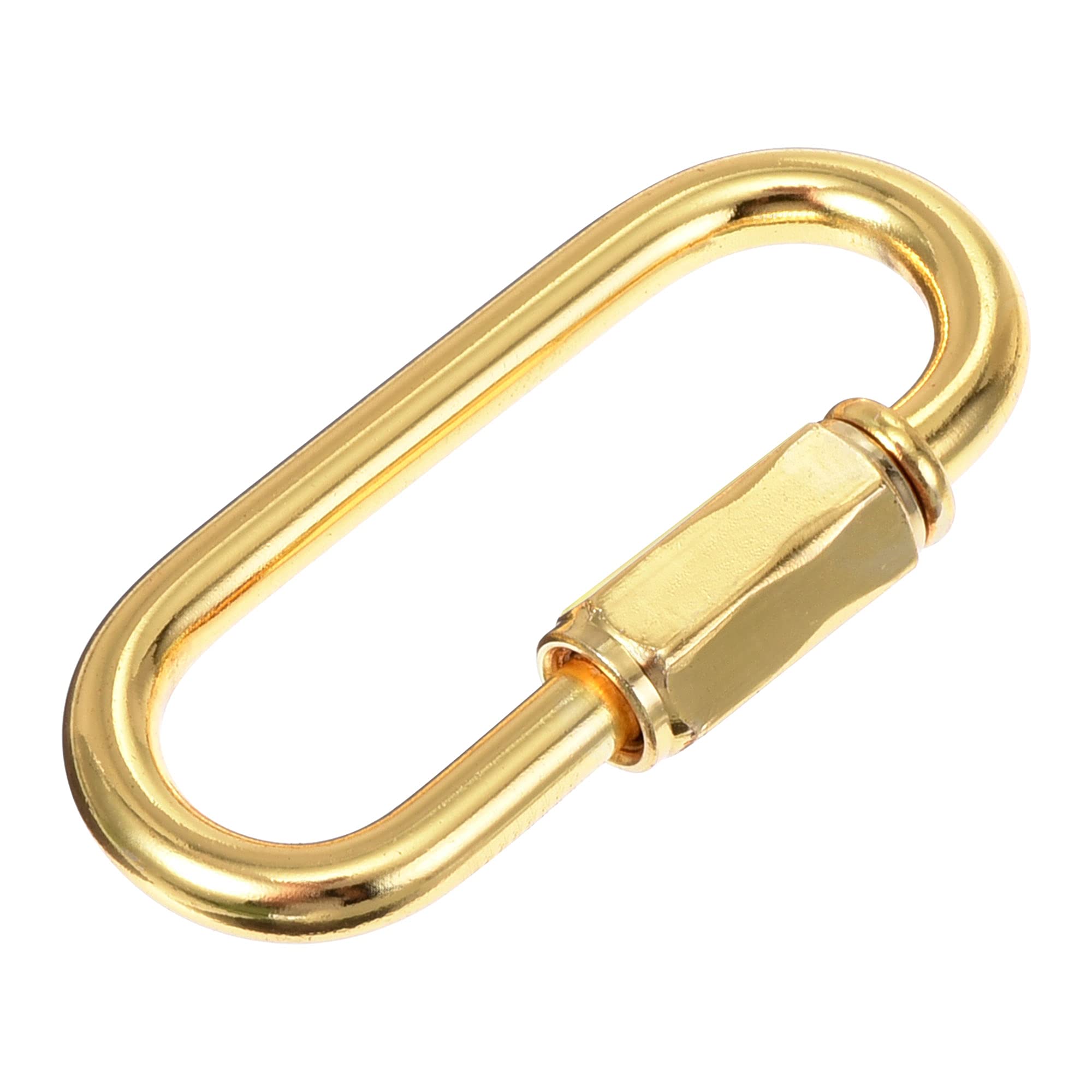 Electrophoretic Gold Chain Connector 4mm Quick Link Clips for Lights & DIY, Pack of 10-image-c9257250-4946-483f-adf6-46ad1df12f33-65511