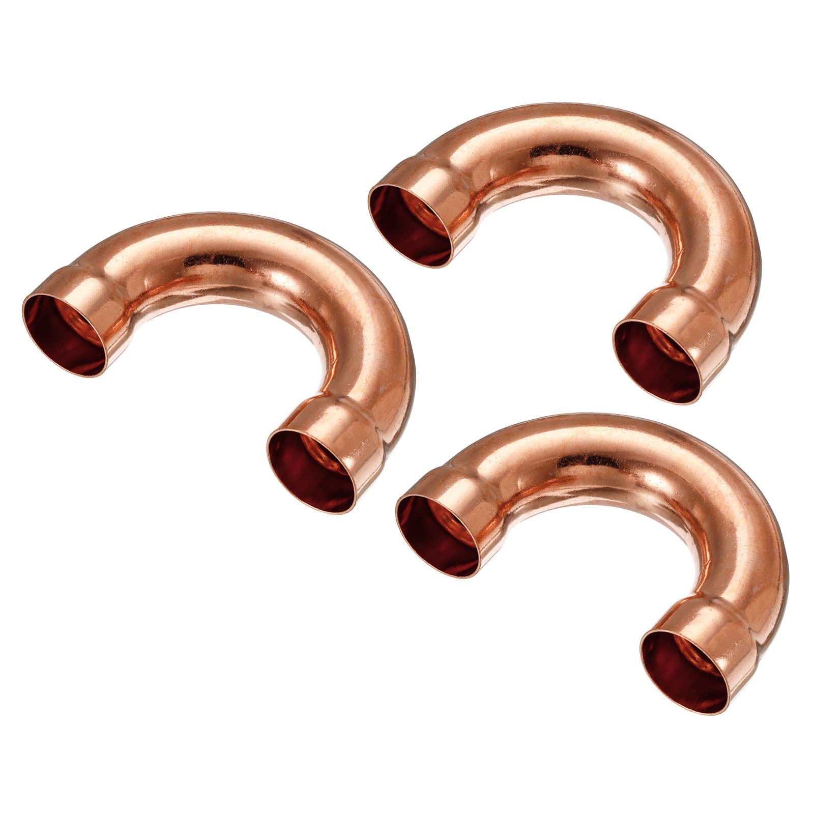 22mm Copper U Shape Elbow 180° Pipe Fitting for HVAC & Refrigeration - Pack of 3-image-e21930de-d468-4ebf-ba0b-d7d2599651d0-63136