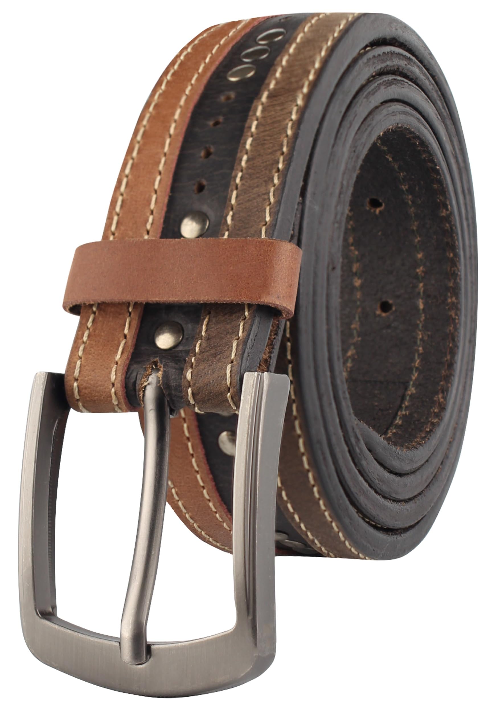 Men's 100% Genuine Leather Belt - Classic Handmade 40MM-image-e941318b-234a-49dc-855c-53d0491db938-61311