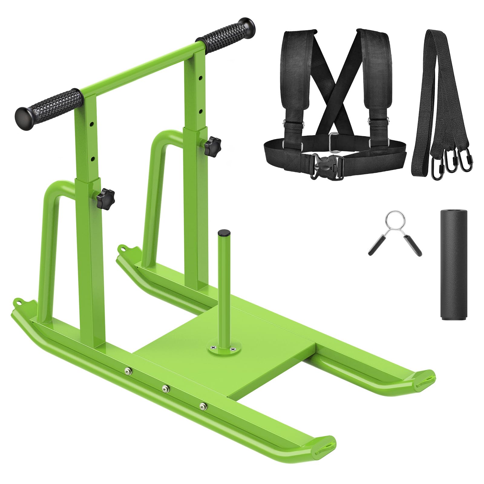 Adjustable Weight Training Sled - Green-image-441fb250-d9b2-4902-9016-06d15a9800d3-122445