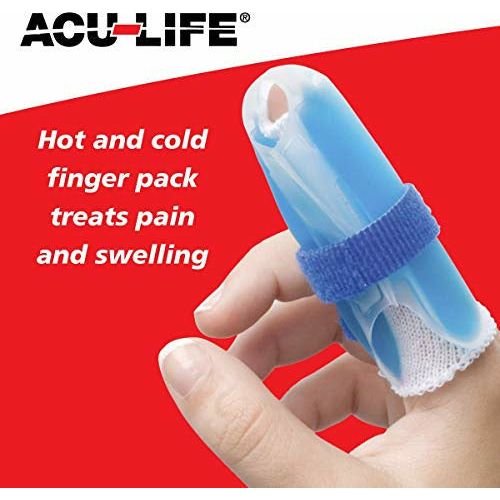 Acu-Life® Finger Injury System | Hot And Cold | Includes Gel Pack