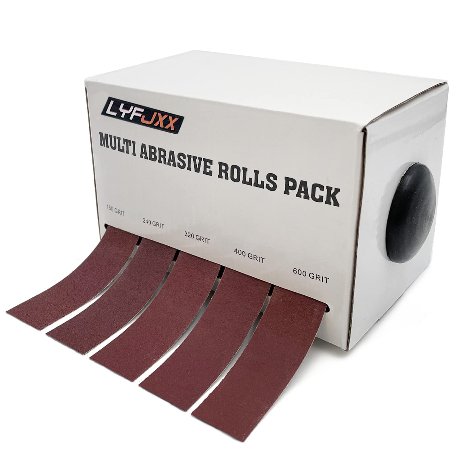 Sandpaper Variety Pack - 5 Rolls 25mm x 6m-image-466d9fad-23d0-4773-8732-557e491d335c-84769