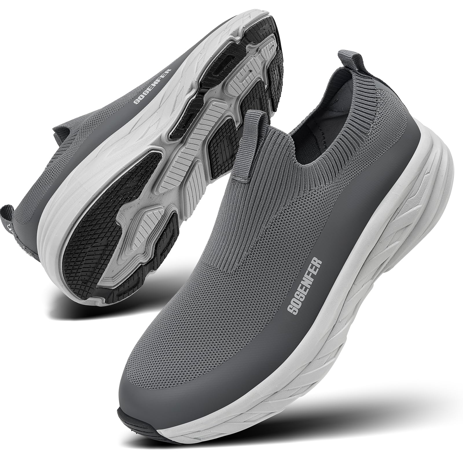 Men's Slip-On Trainers - Dark Gray UK 8-image-64240e4a-5a79-499f-a654-0f34da586ce1-97172