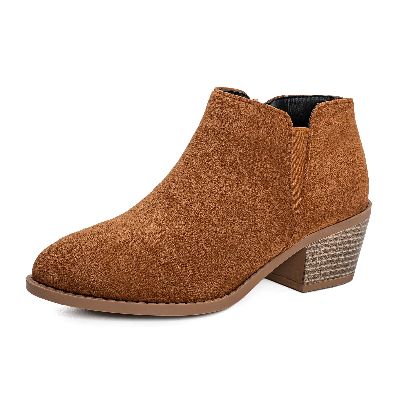 Women's Winter Ankle Boots - Brown Size 8-image-9918dba8-fcc6-4810-ab0d-3443d51cd7ca-88342