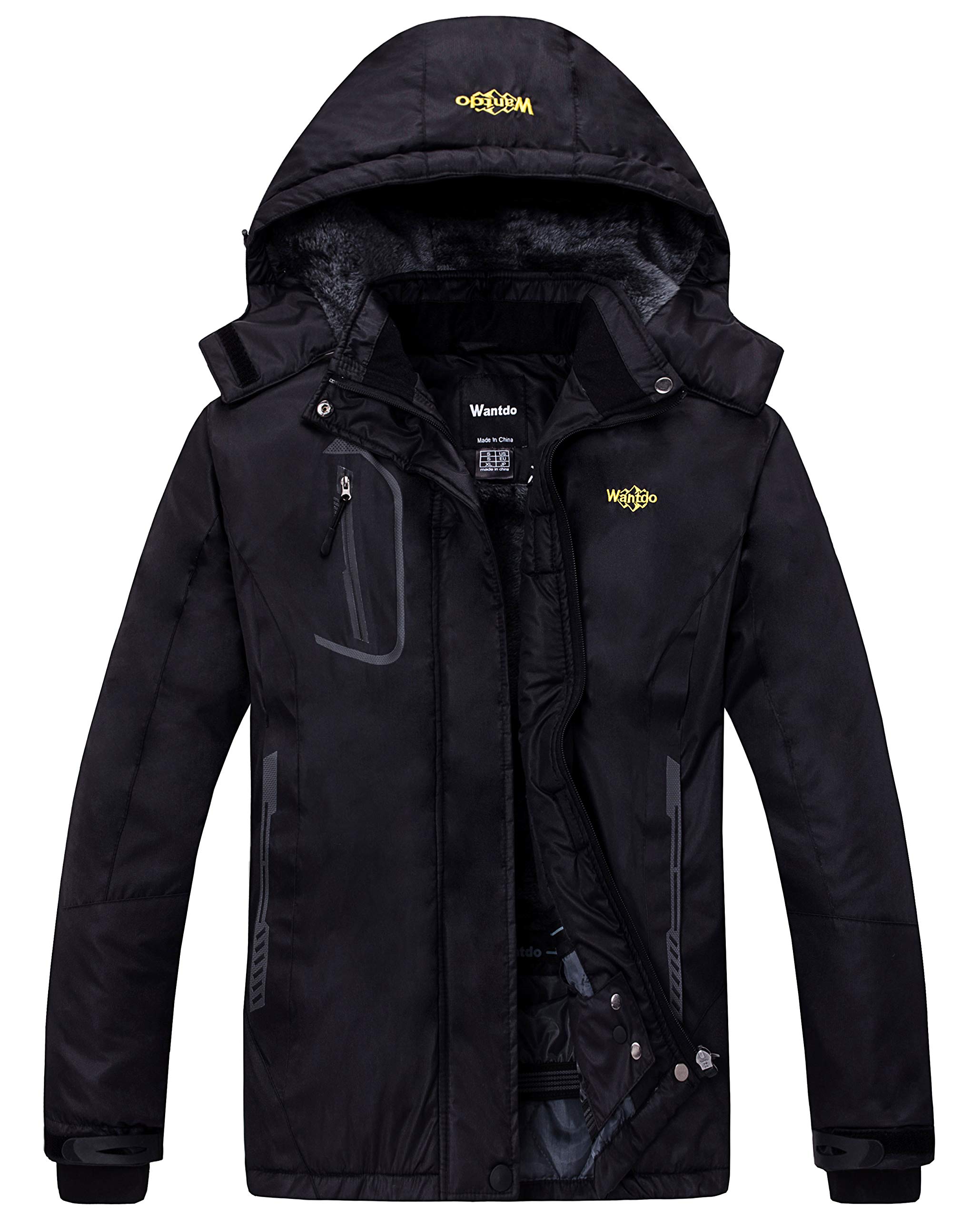 Women's Ski Jacket - Black L-image-c6449b0f-f841-400d-ae5a-9a4cb5b210d3-85811