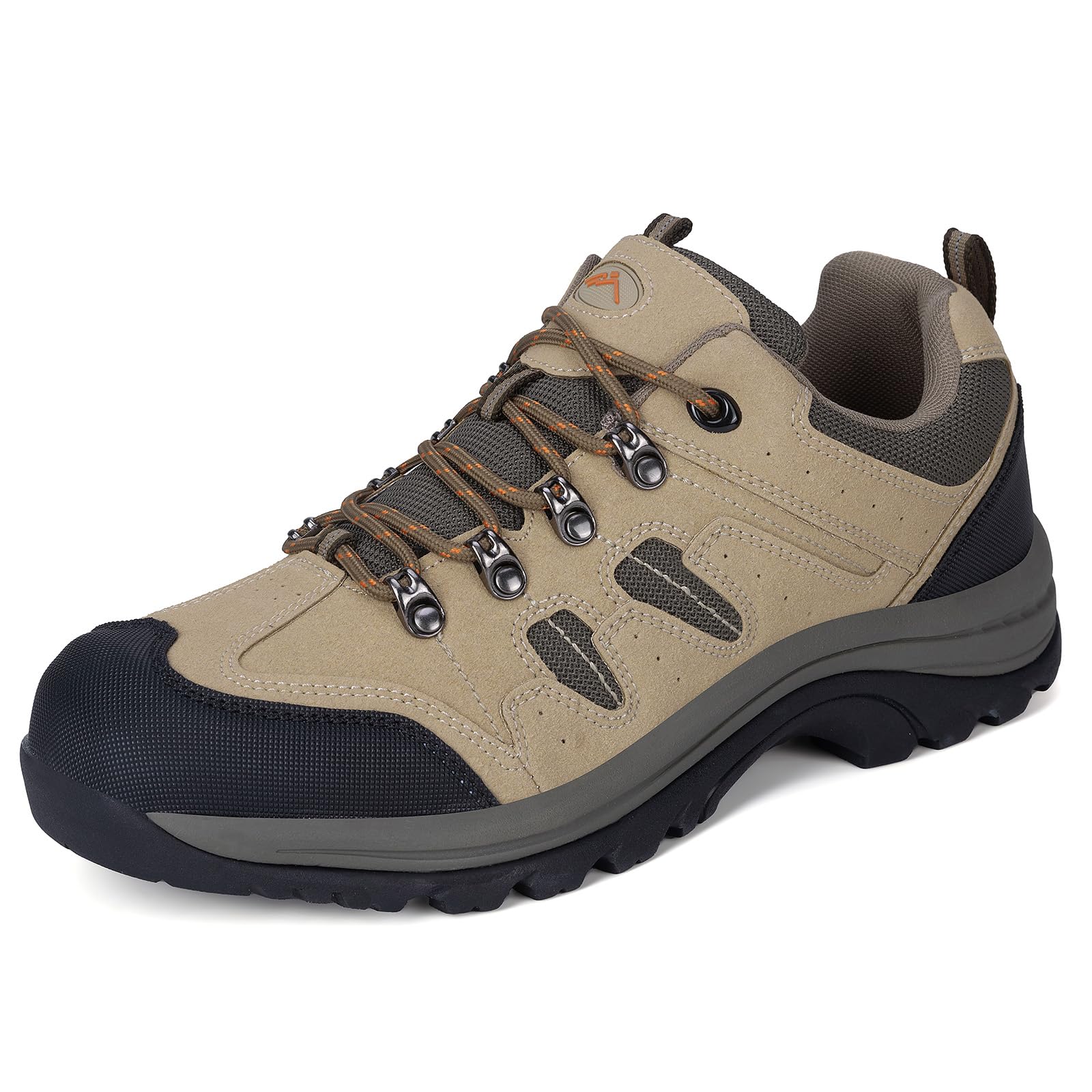 Men's Hiking Shoes - Tan Size UK 8-image-bdfc5a0e-60ee-4f9d-8d6e-bdfb163422a9-92272