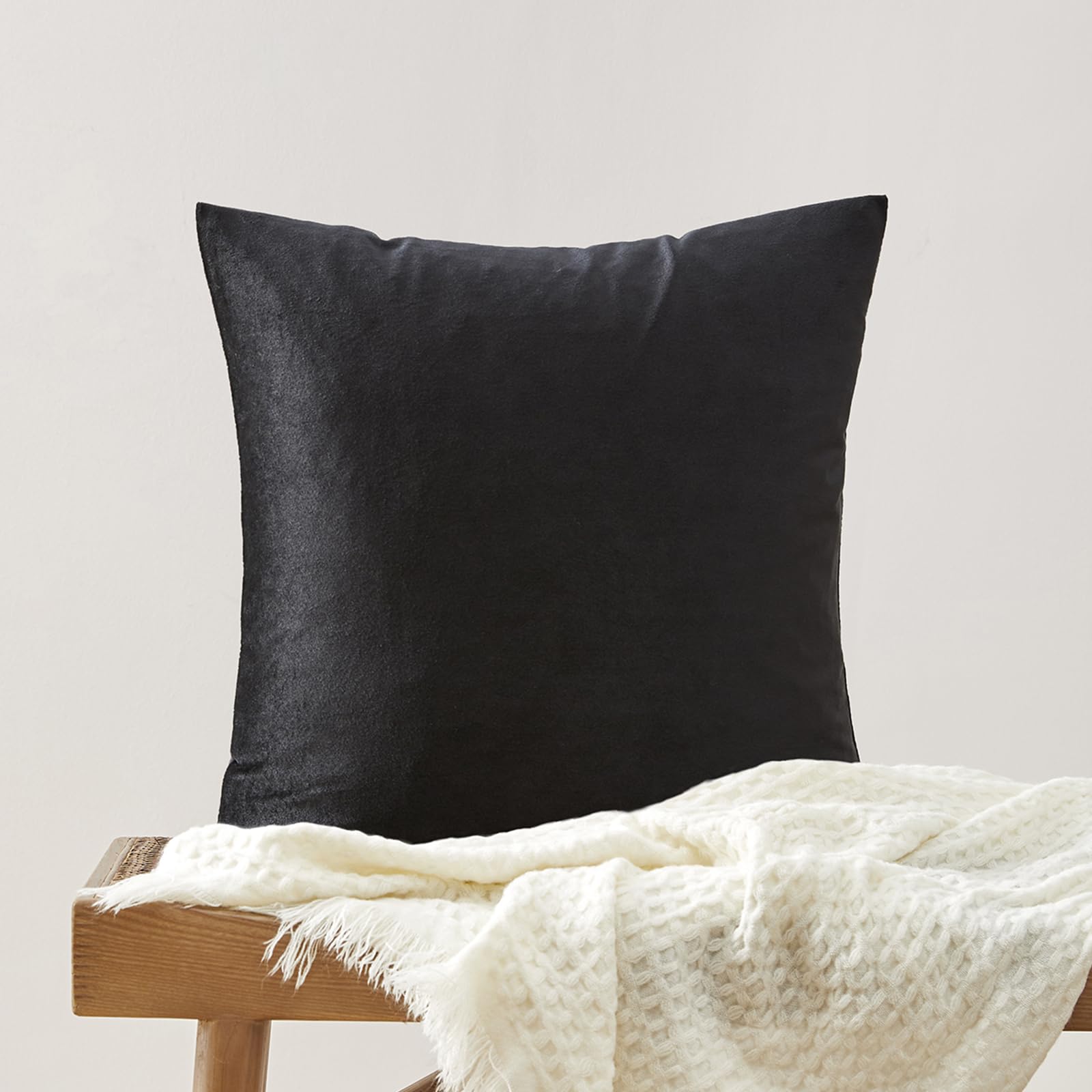 Velvet Cushion Covers Set of 2 - Black 55x55cm-image-dc5b92d3-8f08-446a-ade1-f4bf3e8f1fb9-110465