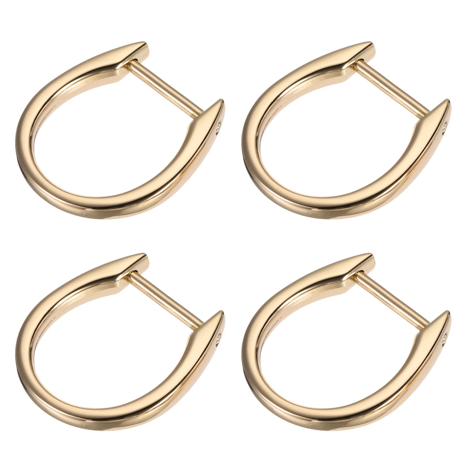 Horseshoe D-Rings - 29mm Light Gold 4pcs-image-e1340c26-ec2d-4608-8f9e-5d9c039175f7-89544
