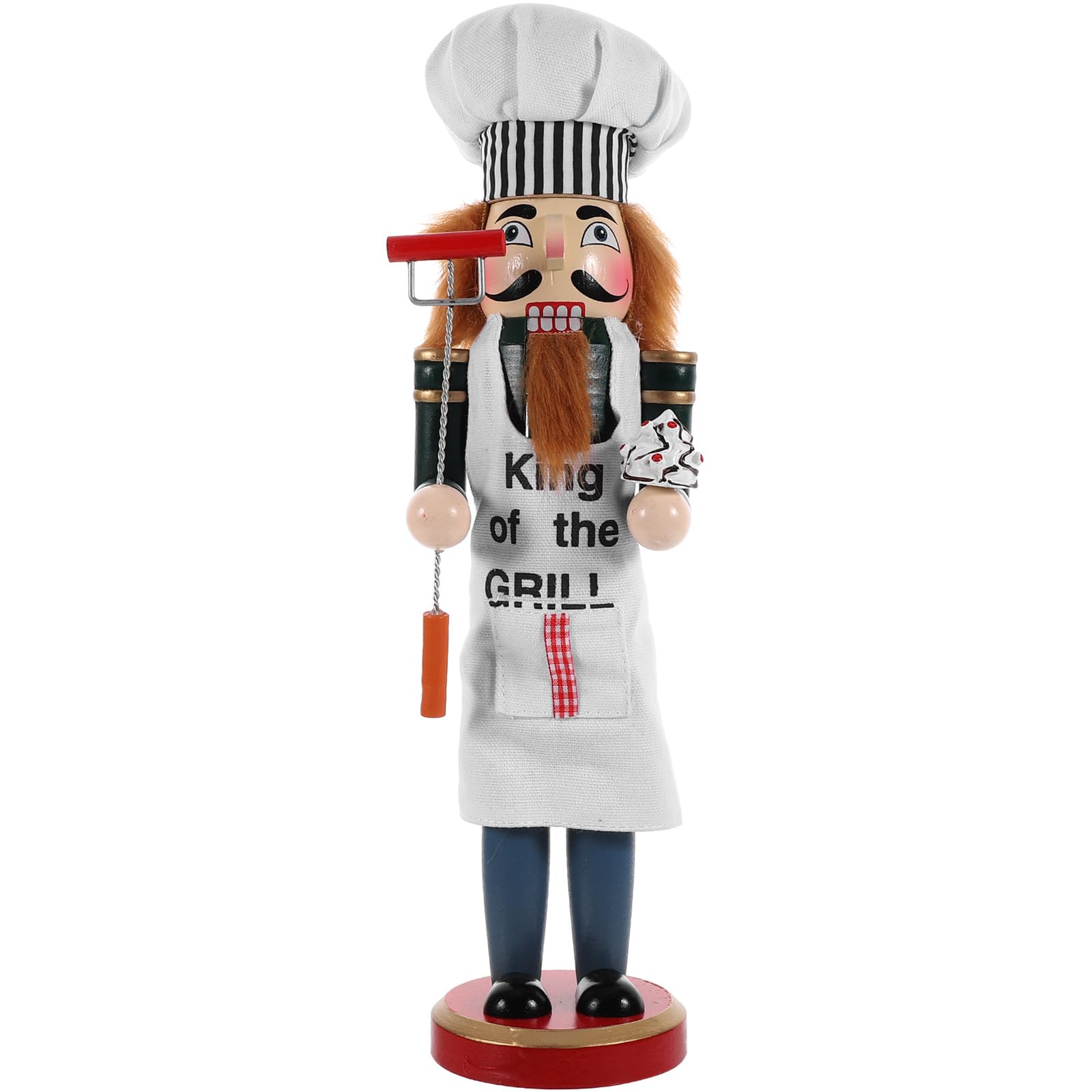 IMIKEYA Funny Nutcracker Figure christmas decoration Chef 38cm Xmas-image-557aa91c-3994-4033-8114-68c8496f19f2-55484