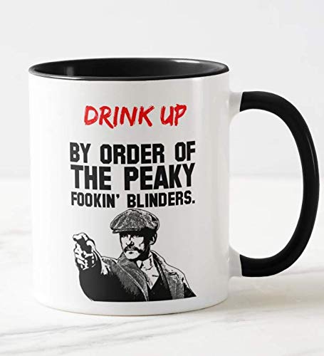 Ceramic Peaky Blinders Mug 330ml - Funny Black Coffee & Tea Cup - Drink Up by Order of The Peaky Blinder-image-b352441e-d51c-4e1c-b3cc-b4406fe3c282-68747