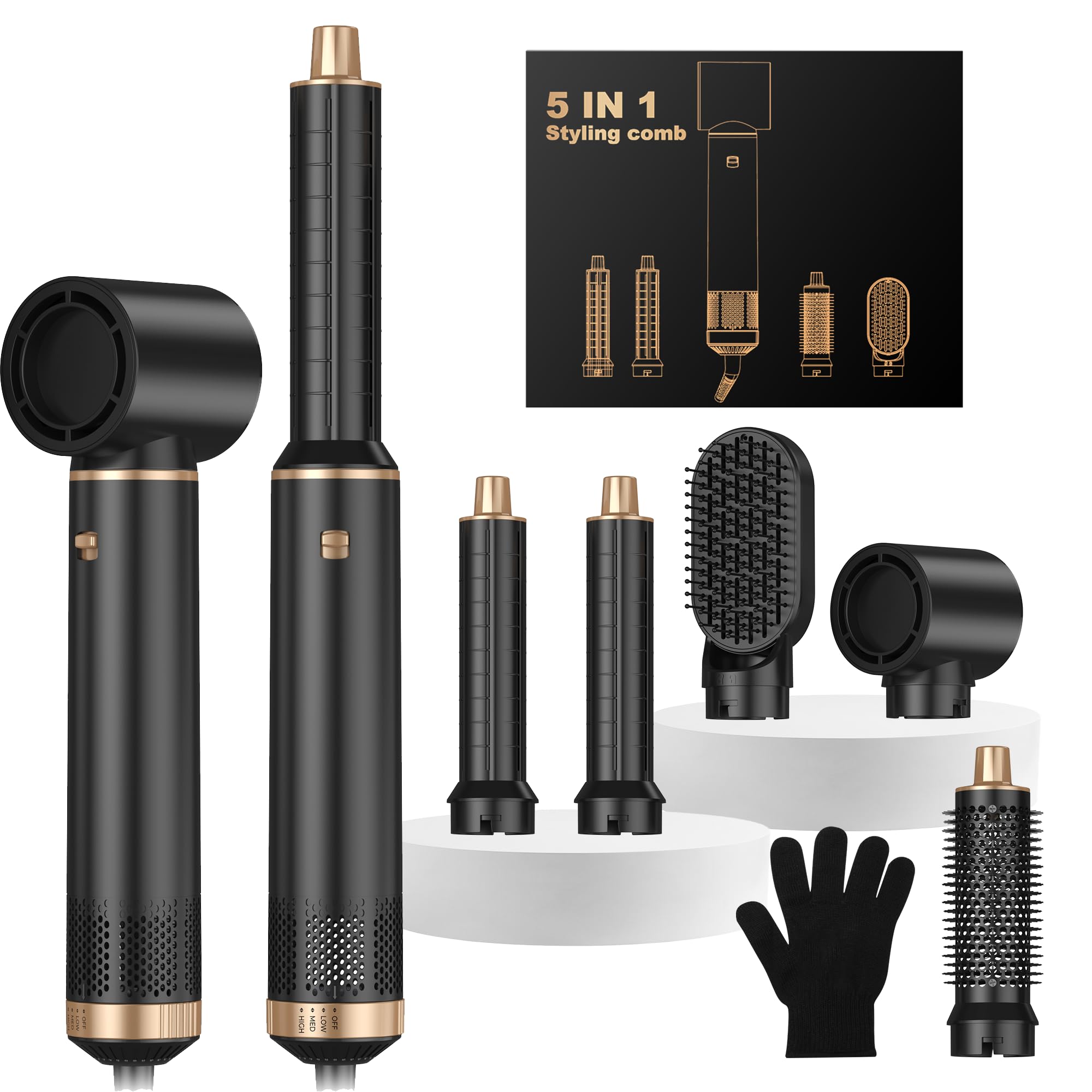 5-in-1 Hair Dryer Styler - Black2-image-87e88a44-bdb9-4c8c-9723-0b390352444c-94443