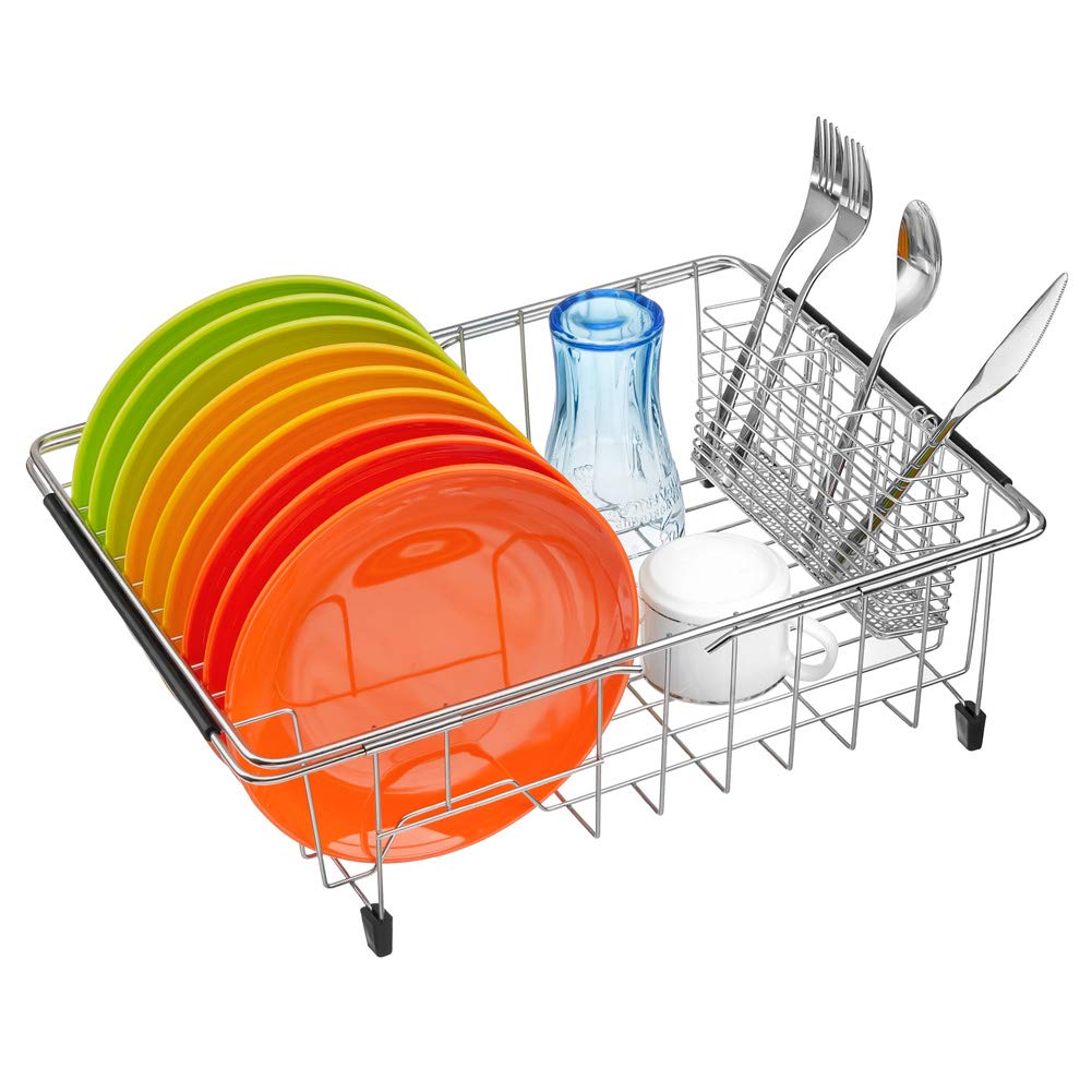 Expandable Dish Drying Rack - Over Sink Large-image-828e129b-023a-461c-8098-83ba5f0b381a-83366