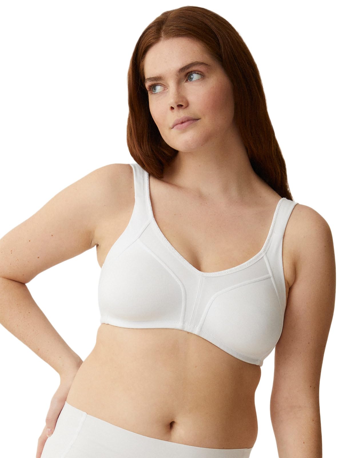 Seamless Minimizer Bra Non-Wired - White 42C-image-ede0e7cd-1d58-4bde-b9fd-e2d7f9de4a5b-102679