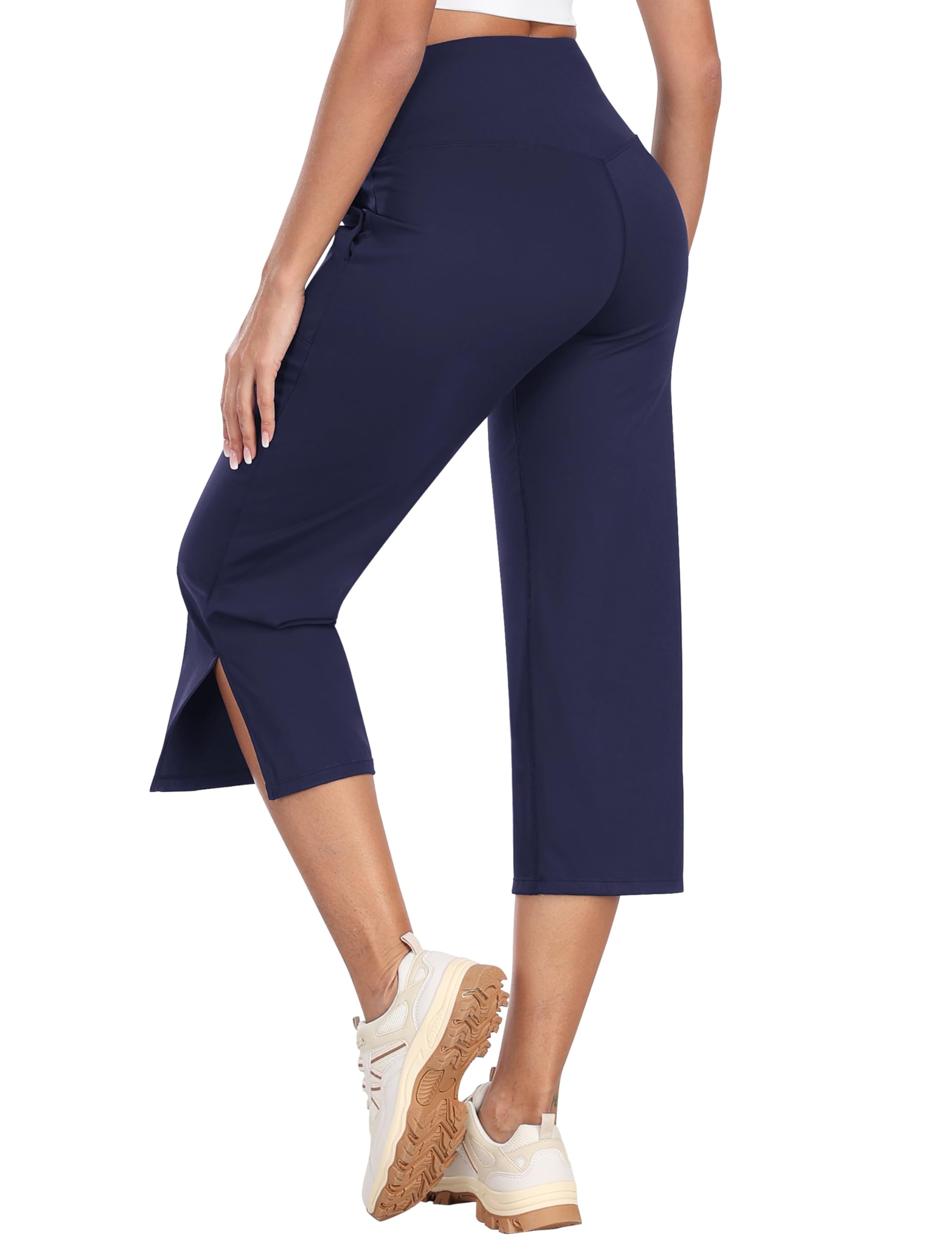 Women's Yoga Pants Wide Leg - Blue XL-image-958d2bb5-e074-4567-bacf-367b23ae9efa-116373