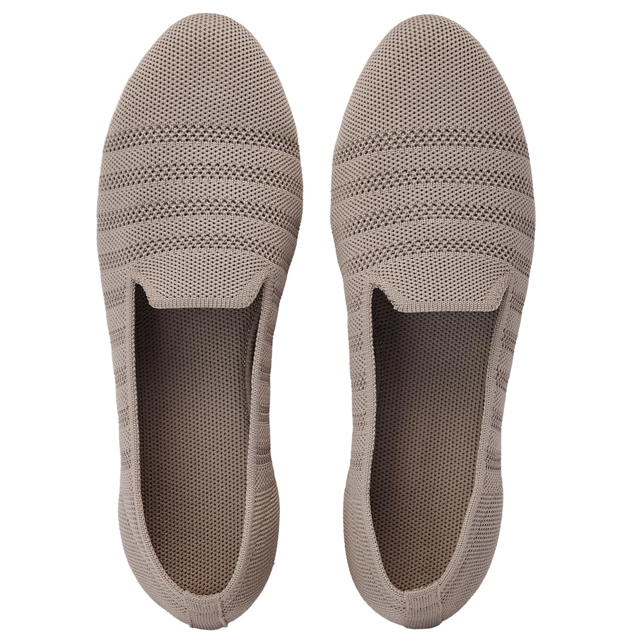 ZZS Women’s Ballet Slip On Flat Shoes Knit Dress Shoes Round Walking ZZS Women’s Ballet Slip On Flat Shoes Knit Dress Shoes Round Walking