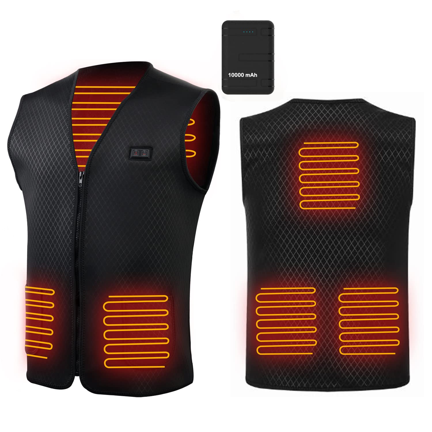 Electric Heated Vest 10000mAh - Black XL-image-145c621d-e1b9-4c65-bfdb-595673600692-114208